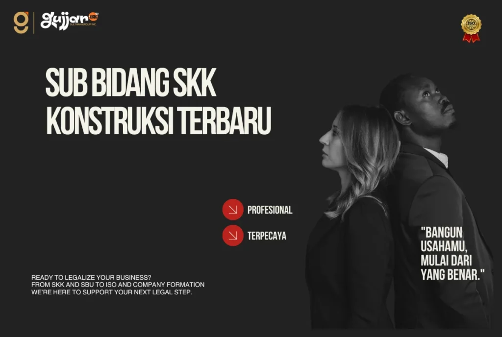 Sub Bidang SKK Konstruksi Terbaru